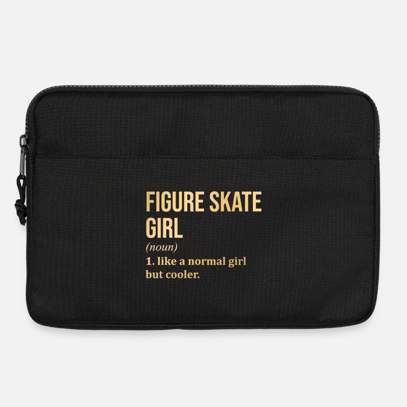 Eiskunstlauf - Laptoptasche 13" - Schwarz