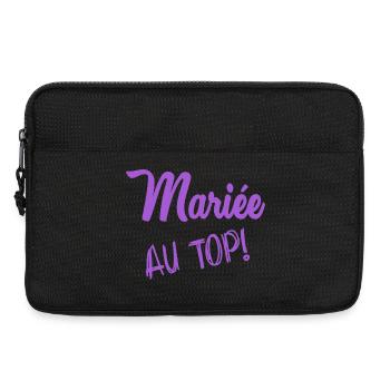FUTURE MARIEE. EVJF. MARIEE. TEAM. TEAM MARIEE - Sacoche pour ordinateur portable 13 pouces - noir - Devant