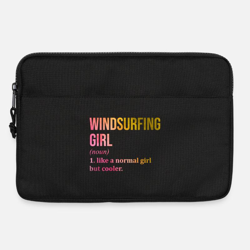 Windsurfen - Laptoptasche 13" - Schwarz