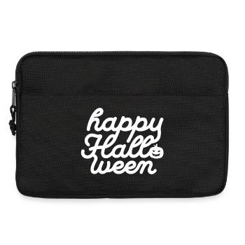 Festive Halloween Themed Typography Design - Laptop bag 13" - black - Front