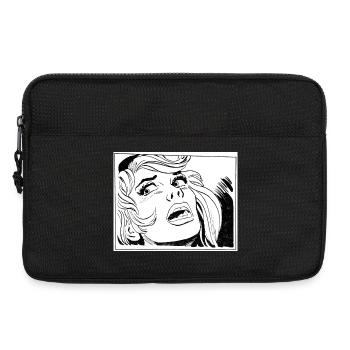 34 Girl - Laptop bag 13" - black - Front