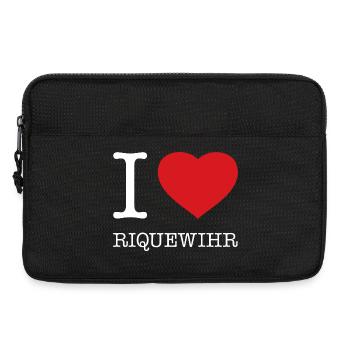 J’ADORE RIQUEWIHR - Sacoche pour ordinateur portable 13 pouces - noir - Devant