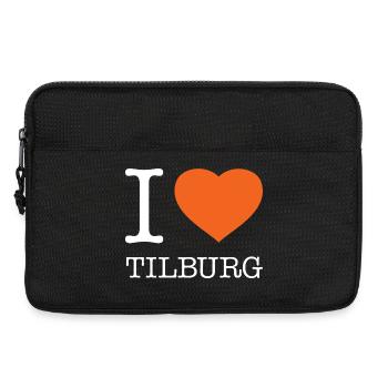 I LOVE TILBURG - Laptop bag 13" - black - Front