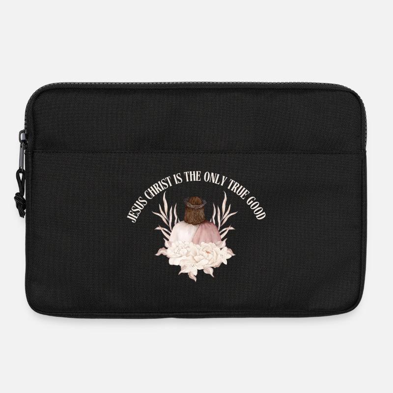 Jesus_christ_is_the_only_true_good - Laptoptasche 13" - Schwarz