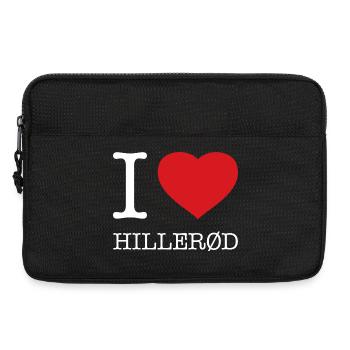 I love Hillerød - Laptoptasche 13" - Schwarz - Vorne