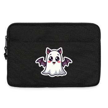 Halloween Bat Ghost - Laptop bag 13" - black - Front