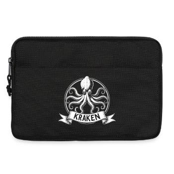 Kraken Emblem Circle - Laptop bag 13" - black - Front