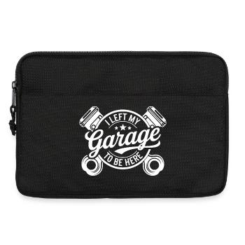 Mechaniker Humor Garage Spruch - Laptoptasche 13" - Schwarz - Vorne