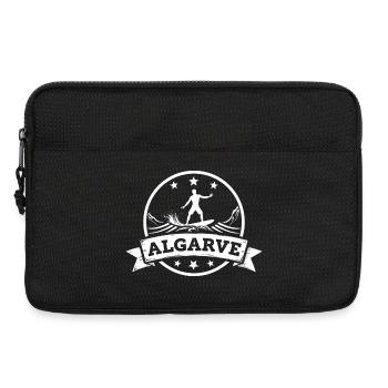 Algarve Surfer Surfen Wellenreiten in Portugal - Laptoptasche 13" - Schwarz - Vorne