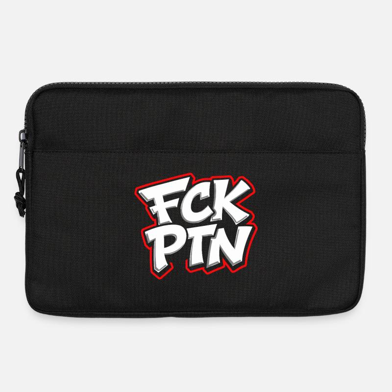FCK PTN Anti Putin Statement - Laptop bag 13" - black
