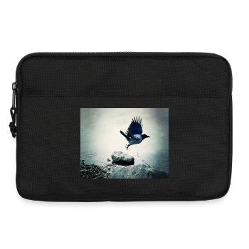 Le Vol du Corbeau - Sacoche pour ordinateur portable 13 pouces - noir - Devant