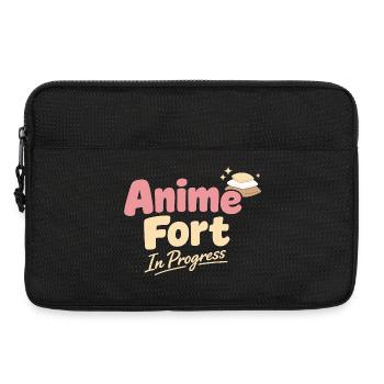 Anime-hausmensch Cuddly Weeb - Laptop bag 13" - black - Front