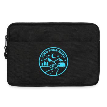 Trouvez votre vie de camping d’aventure sur route - Sacoche pour ordinateur portable 13 pouces - noir - Devant