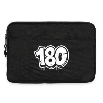 180 Dartsport Profi Outfit Volltreffer - Laptoptasche 13" - Schwarz - Vorne