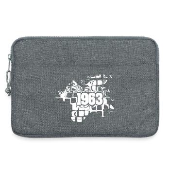 1963 - Laptoptasche 13" - Grau meliert - Vorne