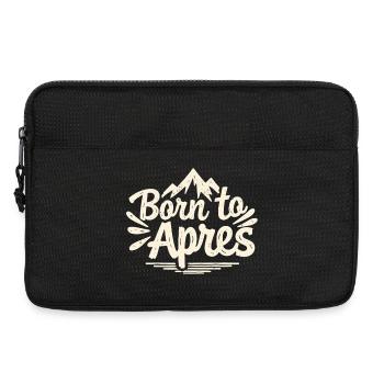Né de la fête des sports d’hiver Après Ski Mountains - Sacoche pour ordinateur portable 13 pouces - noir - Devant