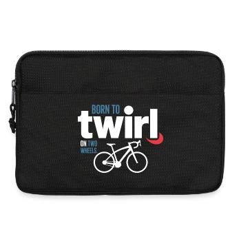 Professionelle Fahrradakrobatik Elite Drehung - Laptoptasche 13" - Schwarz - Vorne