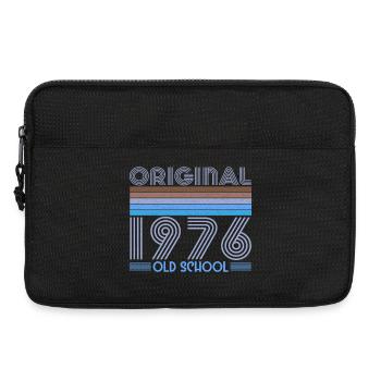 ORIGINAL 1976 OLD SCHOOL 50th Birthday - Laptop bag 13" - black - Front