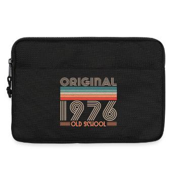 ORIGINAL 1976 OLD SCHOOL 50th Birthday - Laptop bag 13" - black - Front