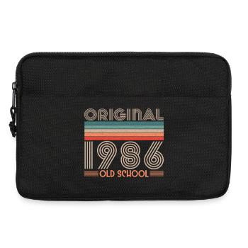 ORIGINAL 1986 OLD SCHOOL 40th Birthday - Laptop bag 13" - black - Front