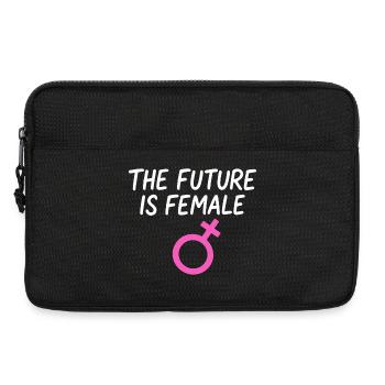 Dicton féminin Empowerment Girl Power - Sacoche pour ordinateur portable 13 pouces - noir - Devant