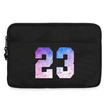 Issue 23 – 23 Years Anniversary Gift - Laptop bag 13" - black - Front
