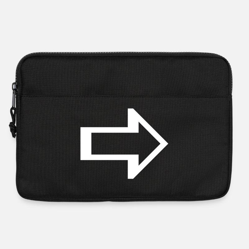 Arrow right left Icon - Laptop bag 13" - black