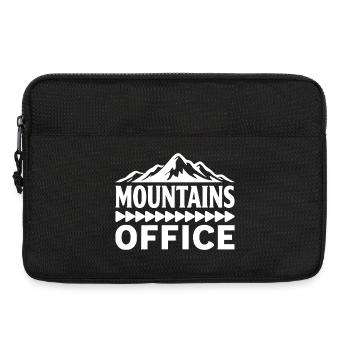 Mountains Office Mountain Lovers Adventure - Laptop bag 13" - black - Front
