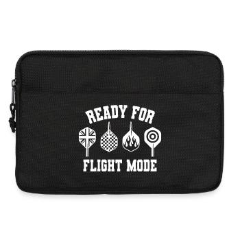 Ready for Flight Mode Dart Flights Pro Sport - Laptop bag 13" - black - Front