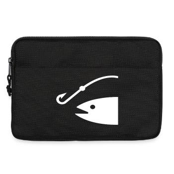 Angling - Laptop bag 13" - black - Front