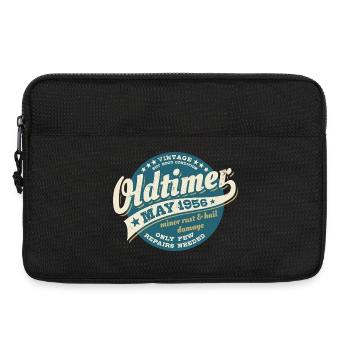 Oldtimer Mai 1956 - Geburtstag - Geschenk - Laptoptasche 13" - Schwarz - Vorne