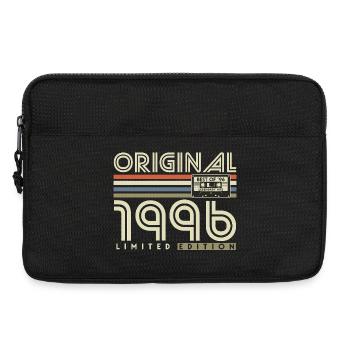 1996 Jahrgang Geburtstag Vintage Retro Geschenk - Laptoptasche 13" - Schwarz - Vorne