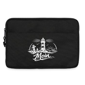 Moin - Laptoptasche 13" - Schwarz - Vorne