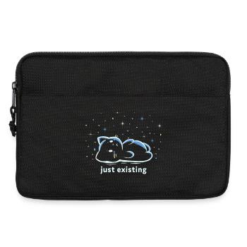 Just Existing - Laptop bag 13" - black - Front