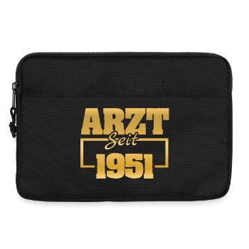 Aerztin 1951 - Laptoptasche 13" - Schwarz - Vorne