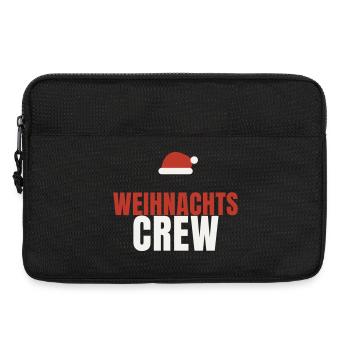 Weihnachts Crew Weihnachtsmütze Familie Team Fest - Laptoptasche 13" - Schwarz - Vorne