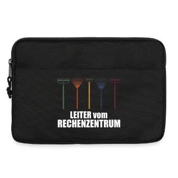 IT-Bereich Informatiker Programmierer IT-Spruch - Laptoptasche 13" - Schwarz - Vorne
