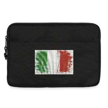 Conception italienne - Sacoche pour ordinateur portable 13 pouces - noir - Devant