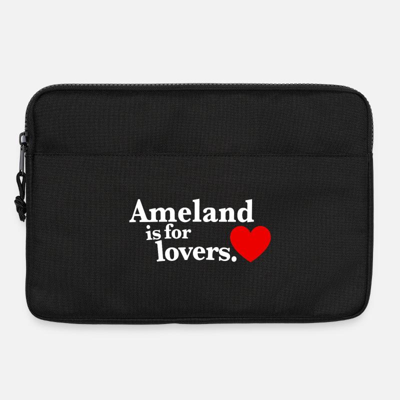 Ameland Lovers - Classic I - Laptoptasche 13" - Schwarz