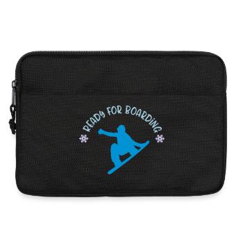snowboard - Laptop bag 13" - black - Front