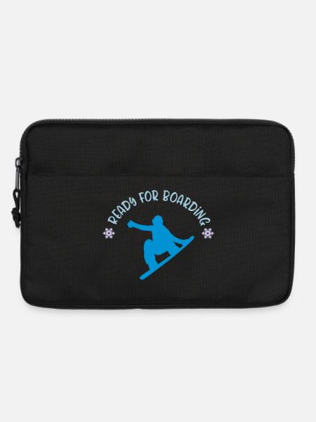 Snowboard - Laptoptasche 13" - Schwarz
