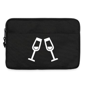 verres - Sacoche pour ordinateur portable 13 pouces - noir - Devant