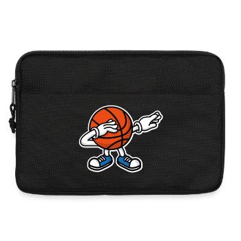 Dab dabbing basketball ball﻿ - Laptoptasche 13" - Schwarz - Vorne