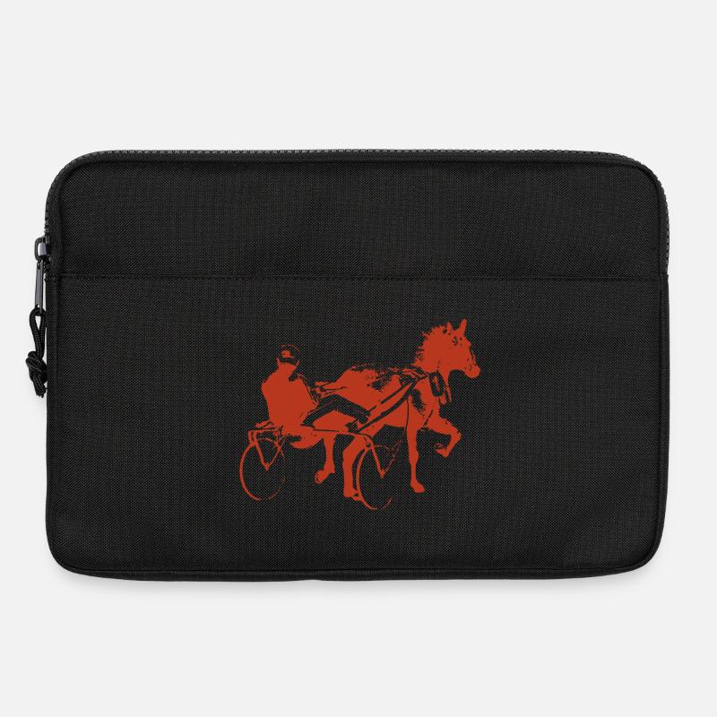 traber trabrennen - Laptoptasche 13" - Schwarz