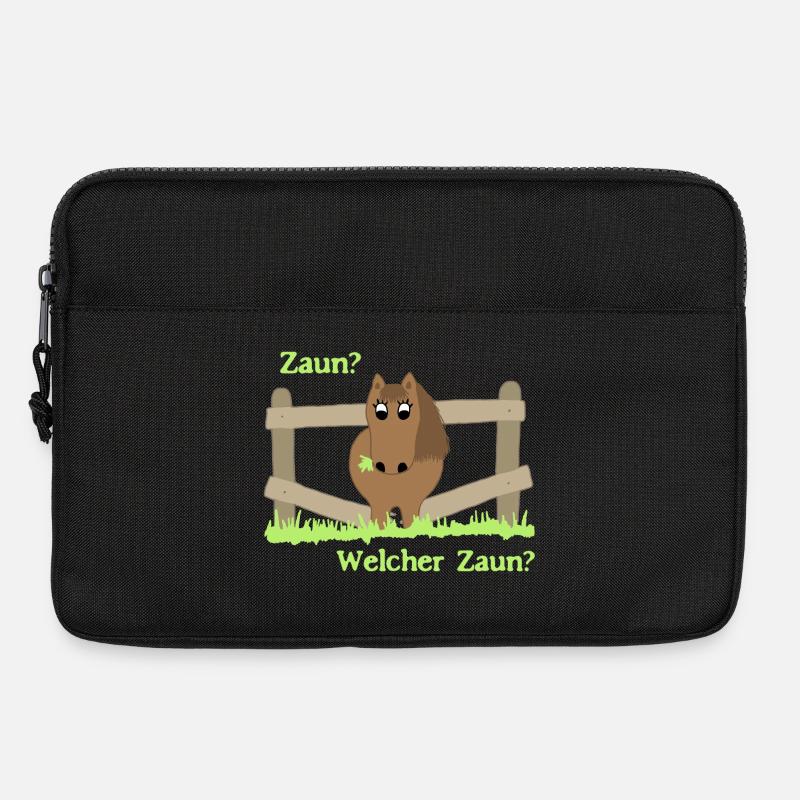 Unschuldiges Pony - Laptoptasche 13" - Schwarz