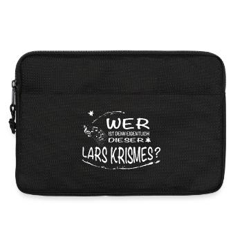 Wer ist denn eigentlich dieser Lars Krismes? - Laptoptasche 13" - Schwarz - Vorne