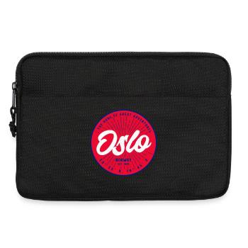 Oslo Norvège - Sacoche pour ordinateur portable 13 pouces - noir - Devant