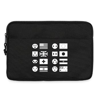 Prises - Sacoche pour ordinateur portable 13 pouces - noir - Devant