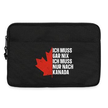 Kanada - Laptoptasche 13" - Schwarz - Vorne
