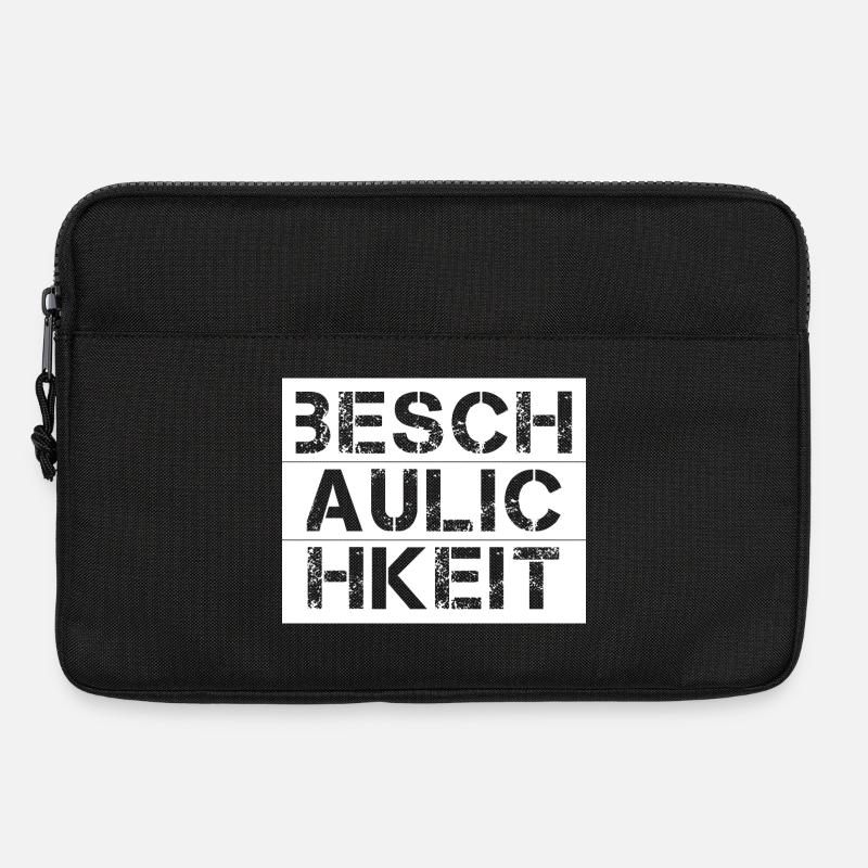 Beschaulichkeit - Laptoptasche 13" - Schwarz